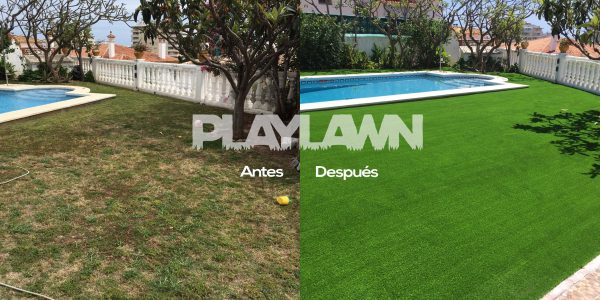 Césped Artificial Málaga | Antes y Después Benalmádena | Playlawn