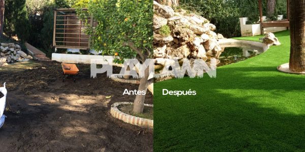 Césped Artificial Málaga | Antes y Después Madroñal 2 | Playlawn